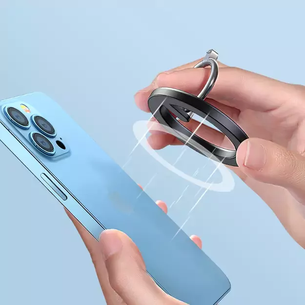 Joyroom kit multifunctional magnetic car holder ring phone support black (JR-ZS294) 29