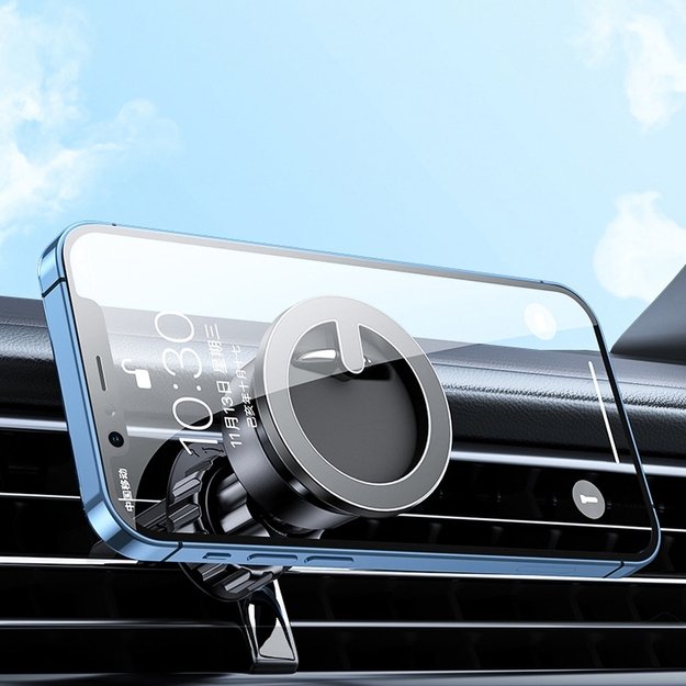 Joyroom kit multifunctional magnetic car holder ring phone support black (JR-ZS294) 23