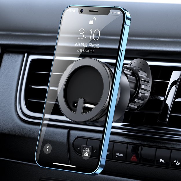 Joyroom kit multifunctional magnetic car holder ring phone support black (JR-ZS294) 2