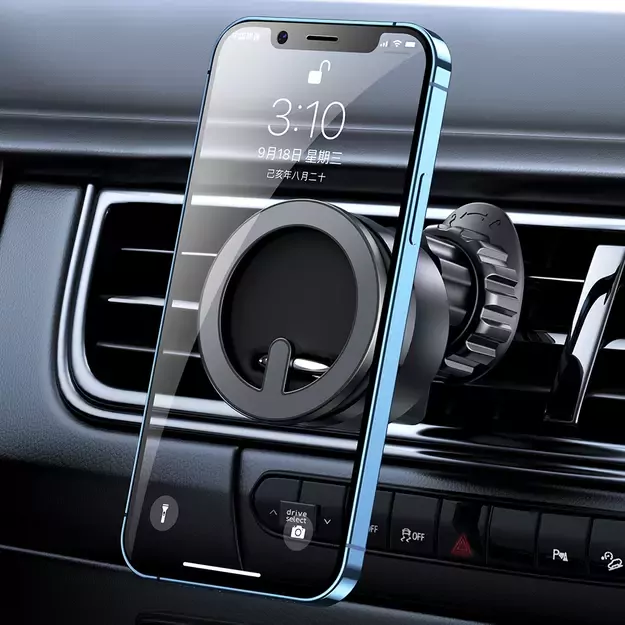 Joyroom kit multifunctional magnetic car holder ring phone support black (JR-ZS294) 27