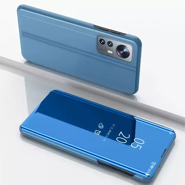Clear View Case cover for Xiaomi 12 Lite blue flip cover 9