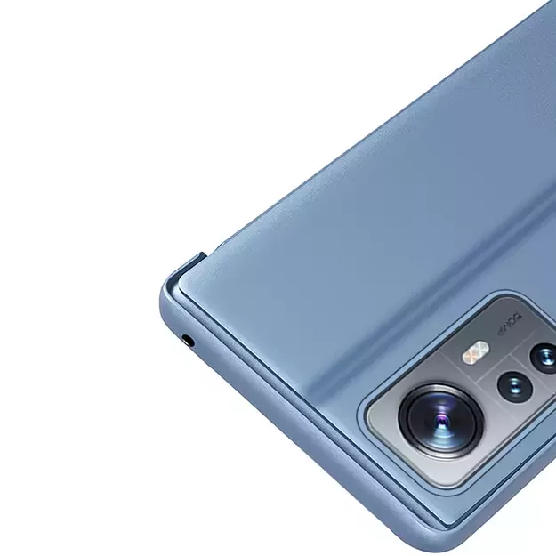 Clear View Case cover for Xiaomi 12 Lite blue flip cover 15