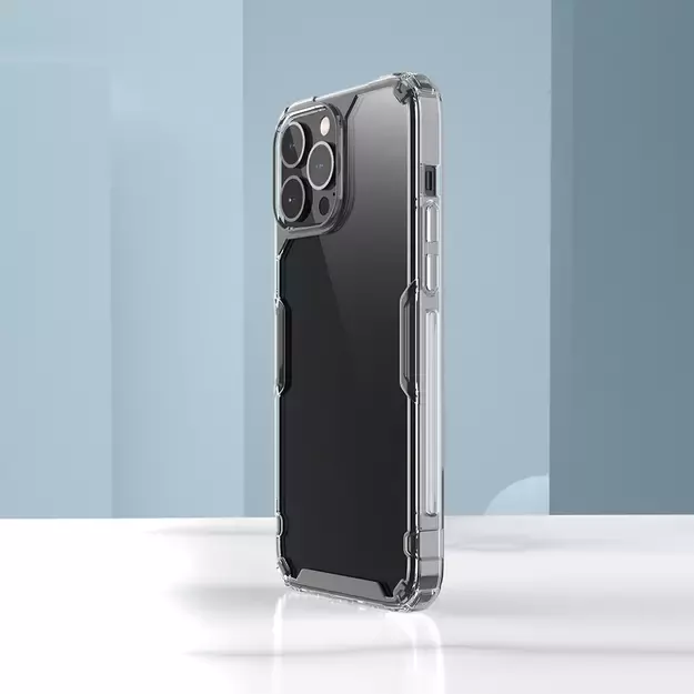 Nillkin Nature Pro case iPhone 14 Pro armored cover blue cover 38