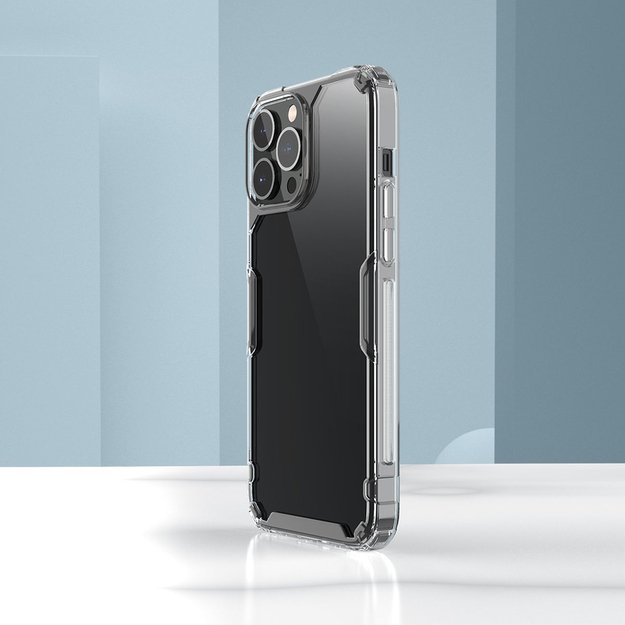 Nillkin Nature Pro case iPhone 14 Pro armored cover blue cover 18