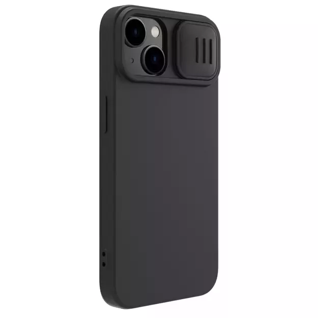 Nillkin CamShield Magnetic Silicone Case iPhone 14 Plus Magnetic MagSafe Cover with Camera Protector Black 10
