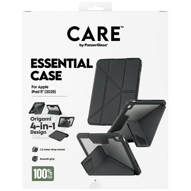 Care by PanzerGlass Y fold case for iPad 11&quot  2025 (11th gen.) - black 4