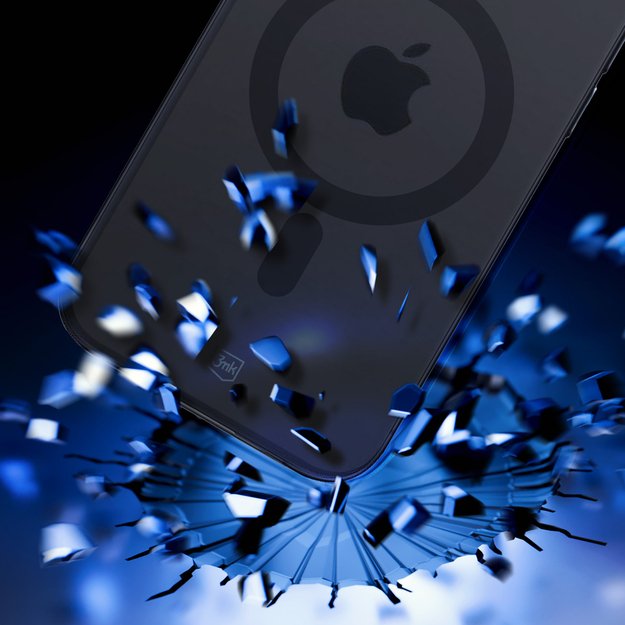 3mk Smoke MagCase with MagSafe for iPhone 15 Pro - Semi-transparent 4