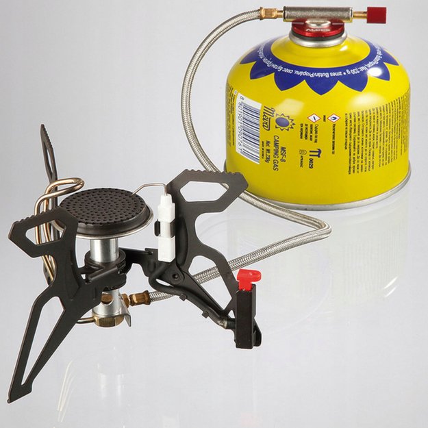 Tourist stove with gas heater and piezo igniter SPIDER PRO 3kW 6