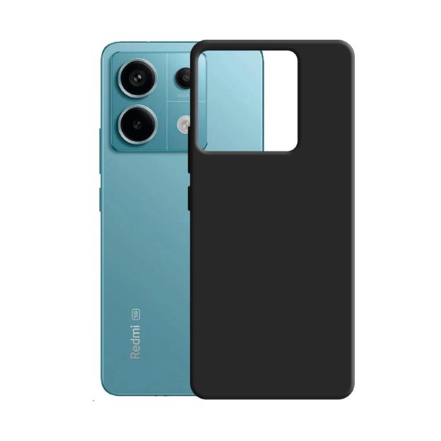 3mk Silicone Case for Xiaomi Redmi Note 13 Pro 5G - Black 1