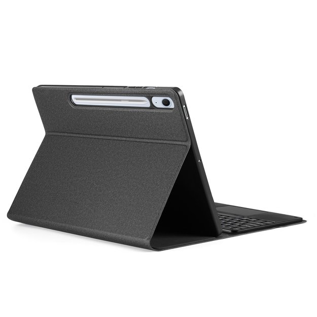 Etui z klawiaturą Dux Ducis (TK series) na Samsung Tab S10 FE+ (Plus) - czarne 1