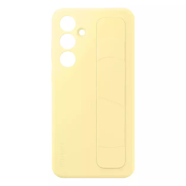 Samsung Standing Grip Case EF-GS721CYEGWW with holder / stand for Samsung Galaxy S24 FE - yellow 6