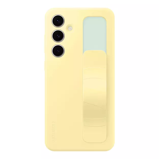 Samsung Standing Grip Case EF-GS721CYEGWW with holder / stand for Samsung Galaxy S24 FE - yellow 8