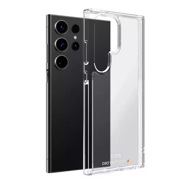 SBS D3O Case for Samsung Galaxy S24 Ultra - Transparent 5