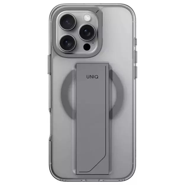 Uniq Heldro Max Magclick Charging Case for iPhone 16 Pro Max - Transparent 8
