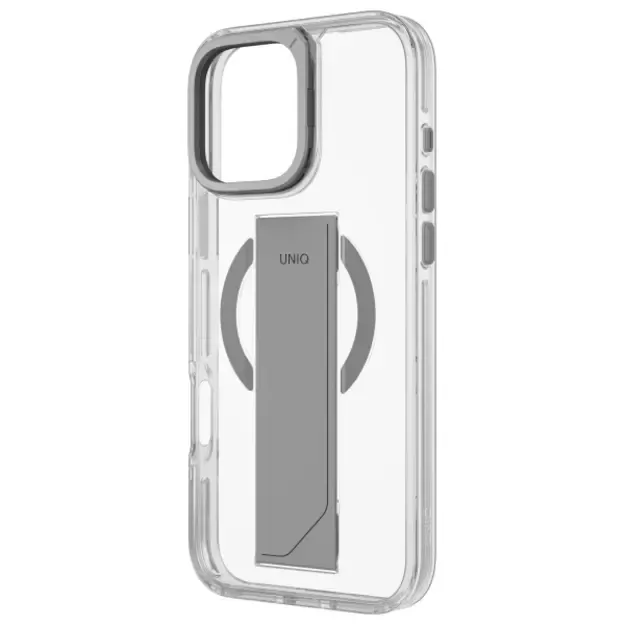 Uniq Heldro Max Magclick Charging Case for iPhone 16 Pro Max - Transparent 9