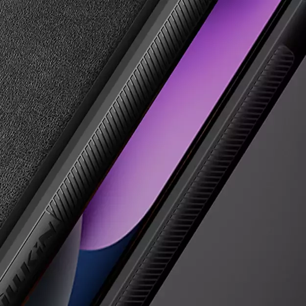 Nillkin CamShield Leather S Case iPhone 14 Plus case with camera cover blue 12