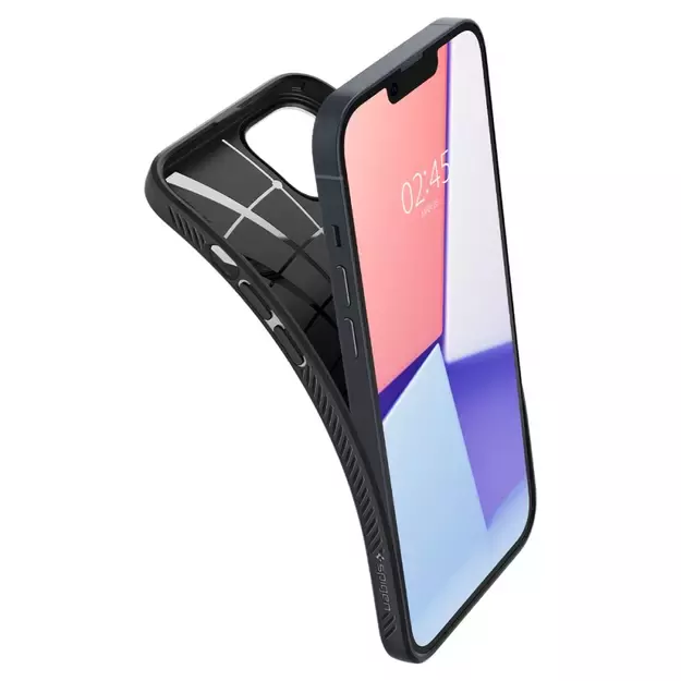 Spigen Liquid Air iPhone 14 Case - Matte Black 12