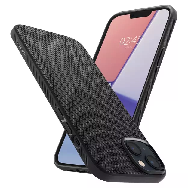 Spigen Liquid Air iPhone 14 Case - Matte Black 5