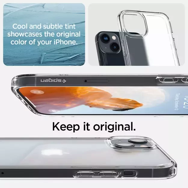 Spigen Ultra Hybrid iPhone 14 Plus Case - Matte Clear 18