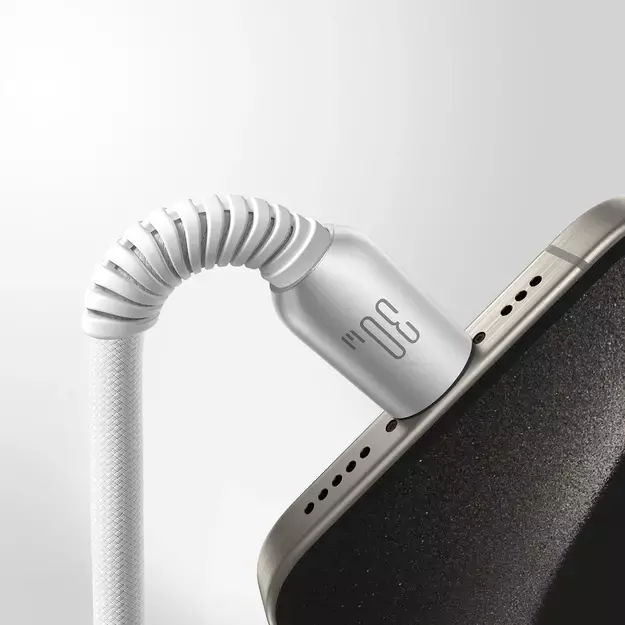 Joyroom S-A51 Cutting-Edge Series 30W USB-C - Lightning cable 1.2m - light gray 17