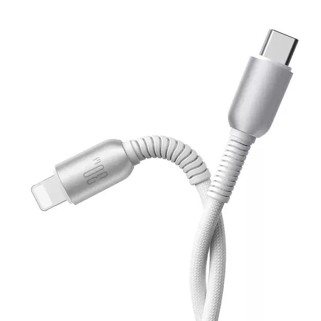 Joyroom S-A51 Cutting-Edge Series 30W USB-C - Lightning cable 1.2m - light gray 14