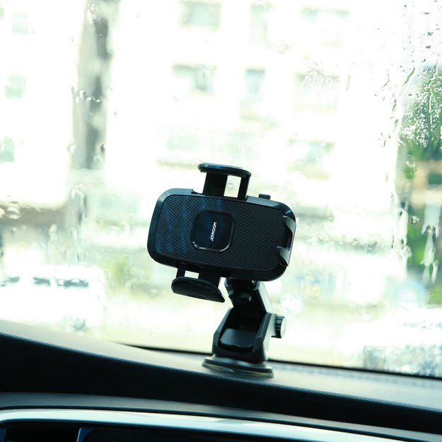 Joyroom car phone holder with telescopic extendable arm for dashboard and windshield black (JR-ZS259) 20
