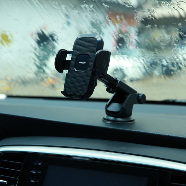 Joyroom car phone holder with telescopic extendable arm for dashboard and windshield black (JR-ZS259) 6