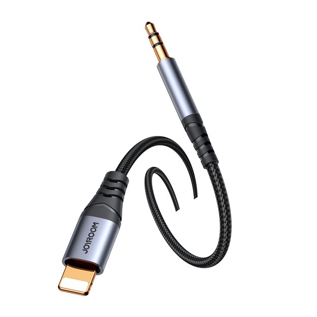 Joyroom Audio Transfer Series SY-A06 mini jack 3.5 mm / Lightning cable 1.2 m - black 4
