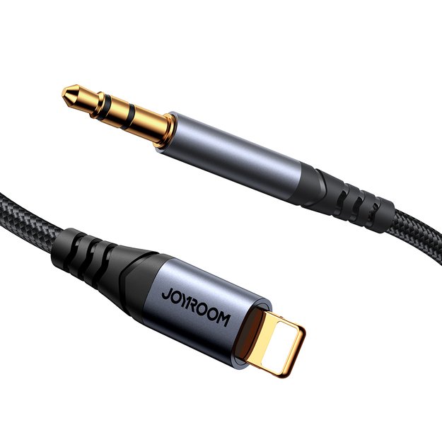 Joyroom Audio Transfer Series SY-A06 mini jack 3.5 mm / Lightning cable 1.2 m - black 5