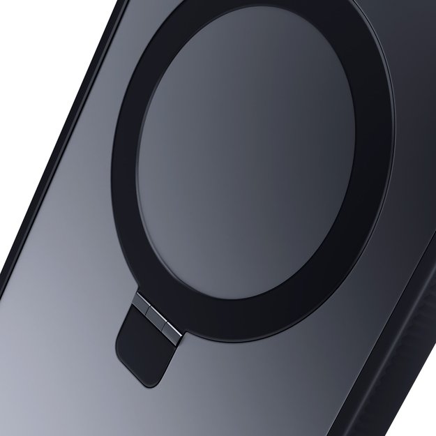 3mk Smoke Case Mag&amp Stand for Apple iPhone 16 - black 13