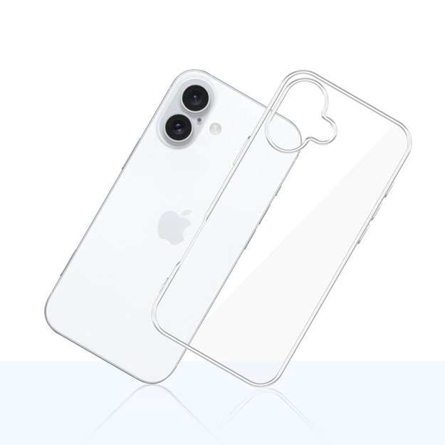 3mk Clear Case Eco for Apple iPhone 16 plus - transparent 13