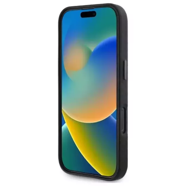 BMW Carbon Wrapped Metal iPhone 16 Pro Max Case - Black 9