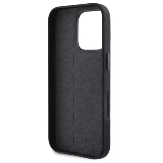 BMW Carbon Wrapped Metal iPhone 16 Pro Max Case - Black 11