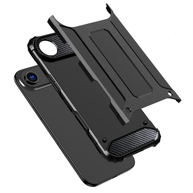 Hybrid Armor Case for iPhone 17 Air - Black 6