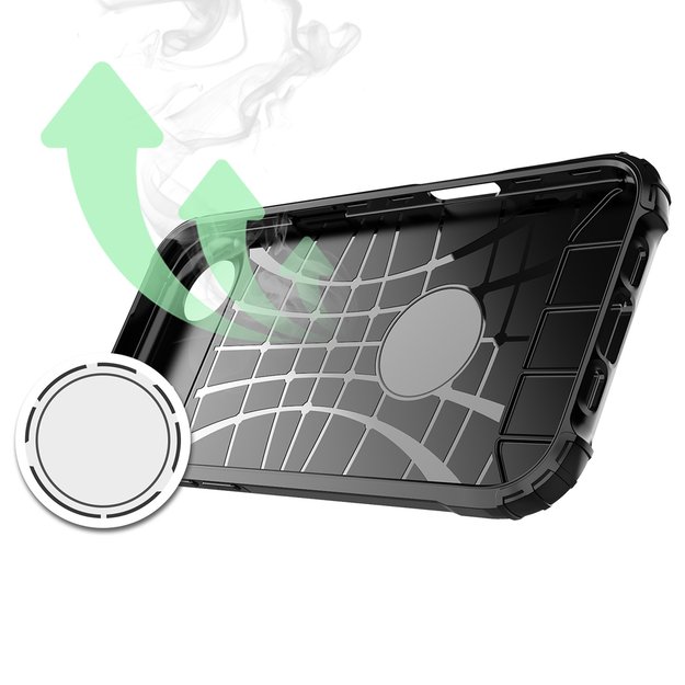 Hybrid Armor Case for iPhone 17 Air - Black 5
