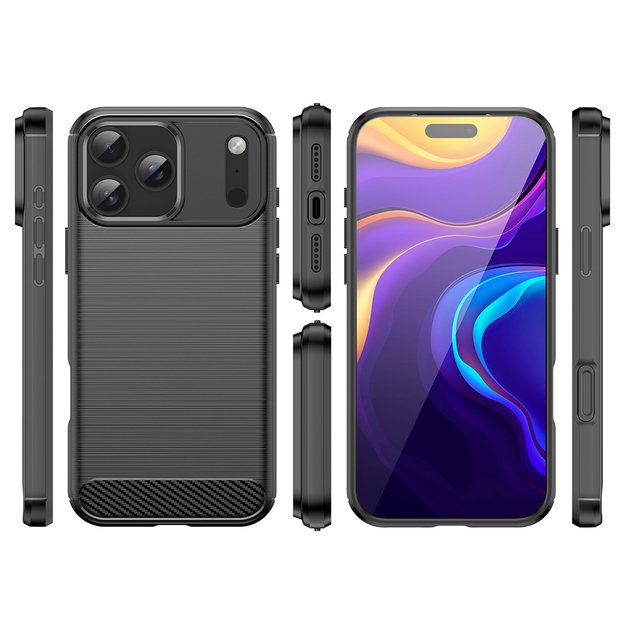 Carbon Case for iPhone 17 Pro Max - Black 1