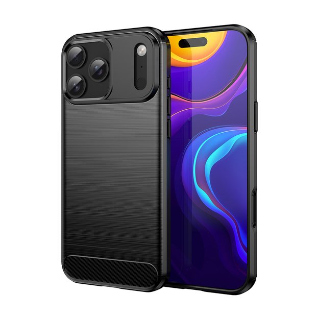 Carbon Case for iPhone 17 Pro Max - Black