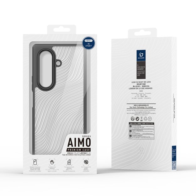 Dux Ducis Aimo Case for Samsung Galaxy Z Fold7 - Black 2