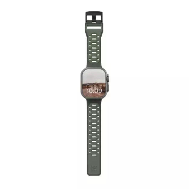 UAG Civilian Silicone Strap for Apple Watch 42 / 44 / 45 / 46 / 49mm - Green 4