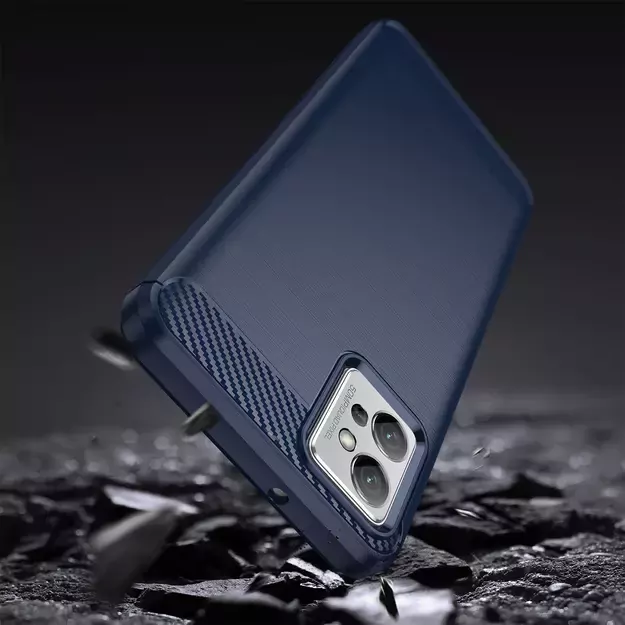 Carbon Case for Xiaomi Poco F4 5G flexible silicone carbon cover black 9