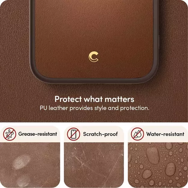 Spigen Cyrill Kajuk Mag Case with MagSafe for iPhone 14 Plus - Brown 35
