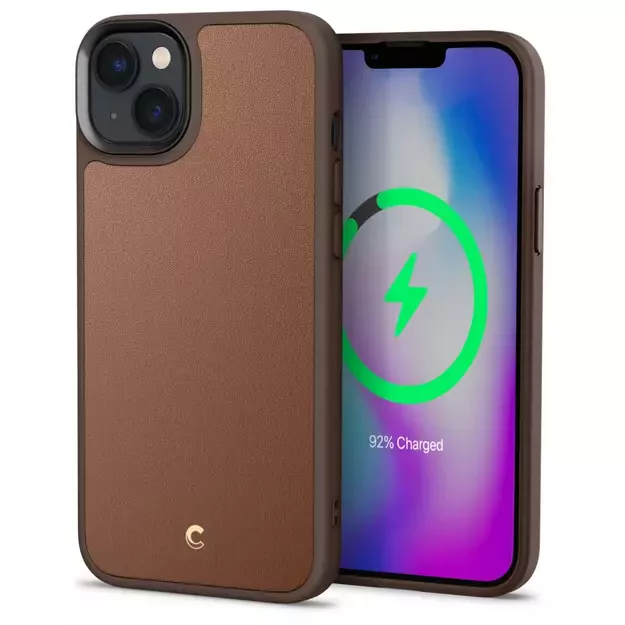 Spigen Cyrill Kajuk Mag Case with MagSafe for iPhone 14 Plus - Brown 40