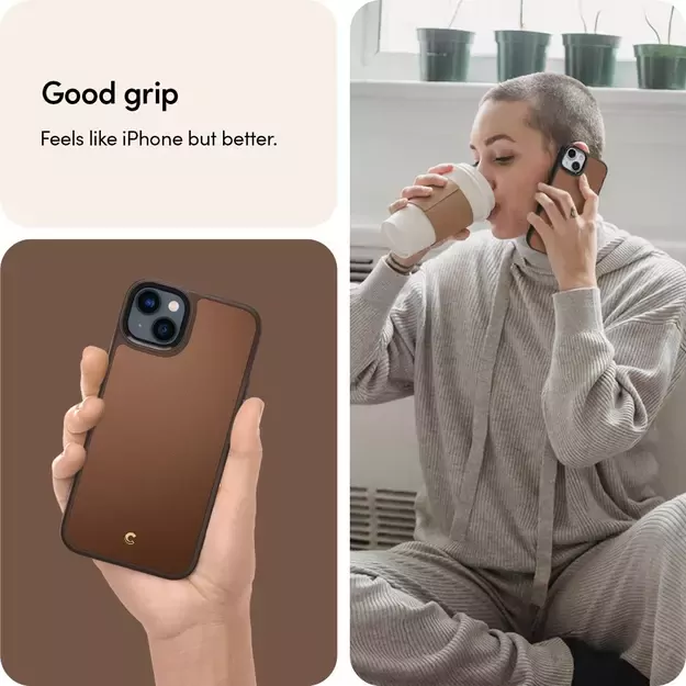 Spigen Cyrill Kajuk Mag Case with MagSafe for iPhone 14 Plus - Brown 39