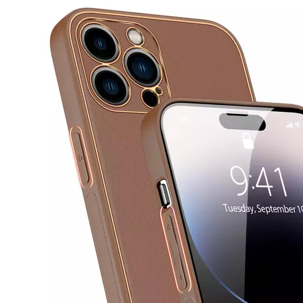 Dux Ducis Yolo Apple iPhone 14 Pro Brown 19