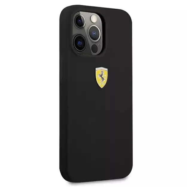 Ferrari FESSIHCP13XBK iPhone 13 Pro Max 6.7&quot  black/black hardcase Silicone 3