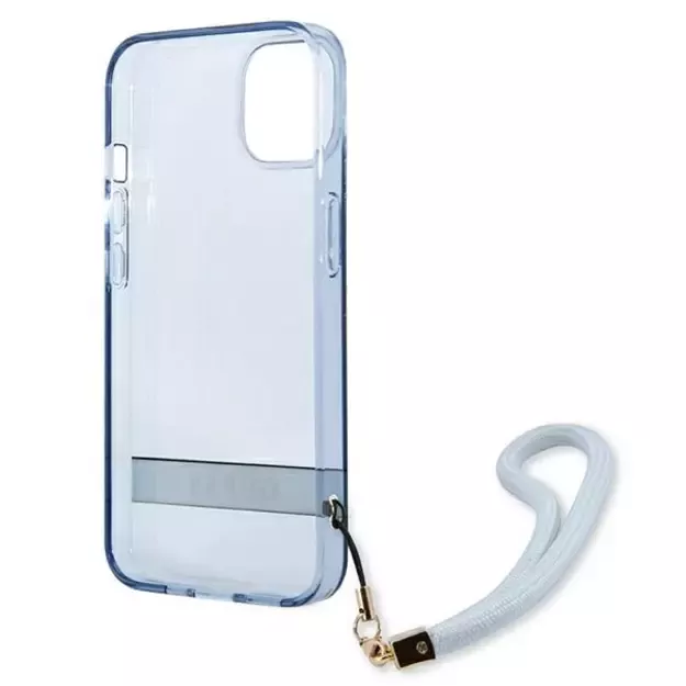 Guess GUHCP13MHTSGSB iPhone 13 6.1 &quot blue / blue hardcase Translucent Stap 6