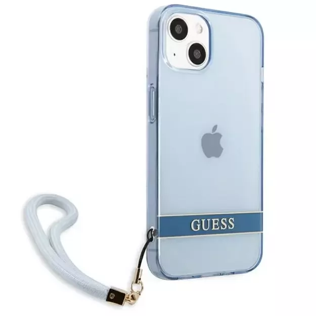 Guess GUHCP13MHTSGSB iPhone 13 6.1 &quot blue / blue hardcase Translucent Stap 3