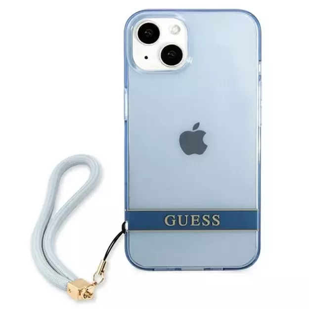Guess GUHCP13MHTSGSB iPhone 13 6.1 &quot blue / blue hardcase Translucent Stap 2