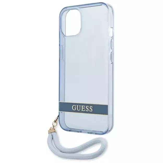 Guess GUHCP13MHTSGSB iPhone 13 6.1 &quot blue / blue hardcase Translucent Stap 5