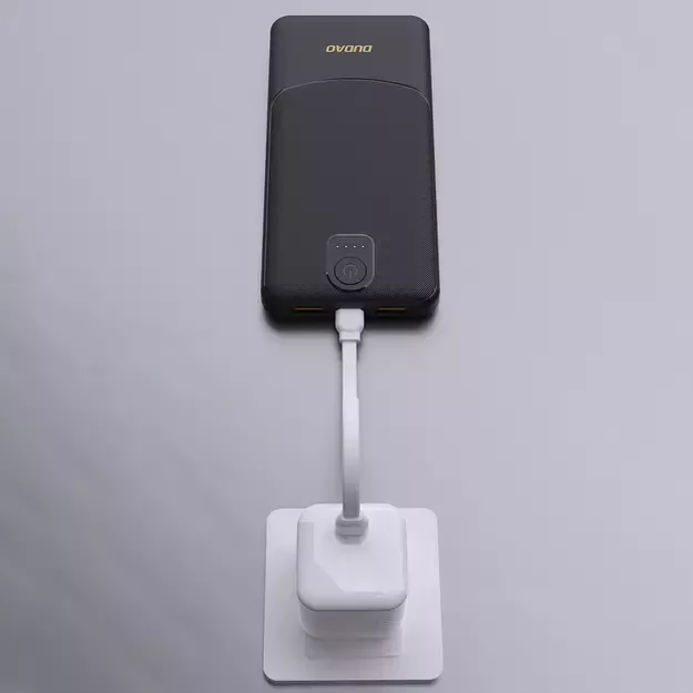 Powerbank Dudao K10 10000mAh 2.4A 2 x USB-A - white 6